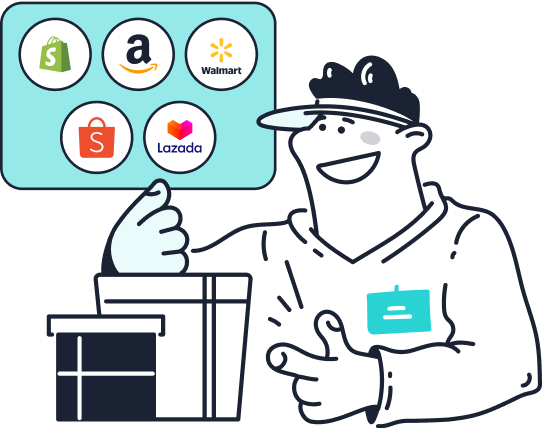 Sobot retail&e-commerce customer service solution integrating Shopify, Amazon, and Walmart