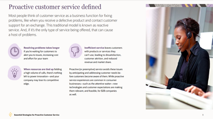 proactive customer service