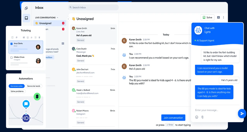 Tidio live chat