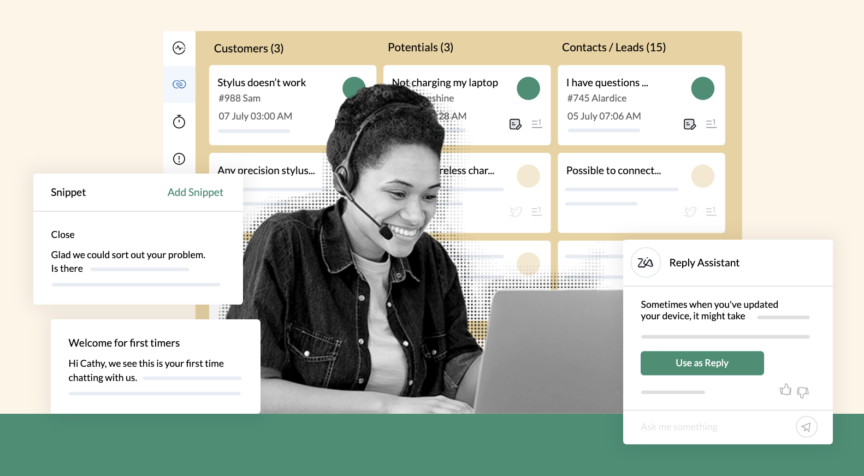 Zoho Desk Website 1