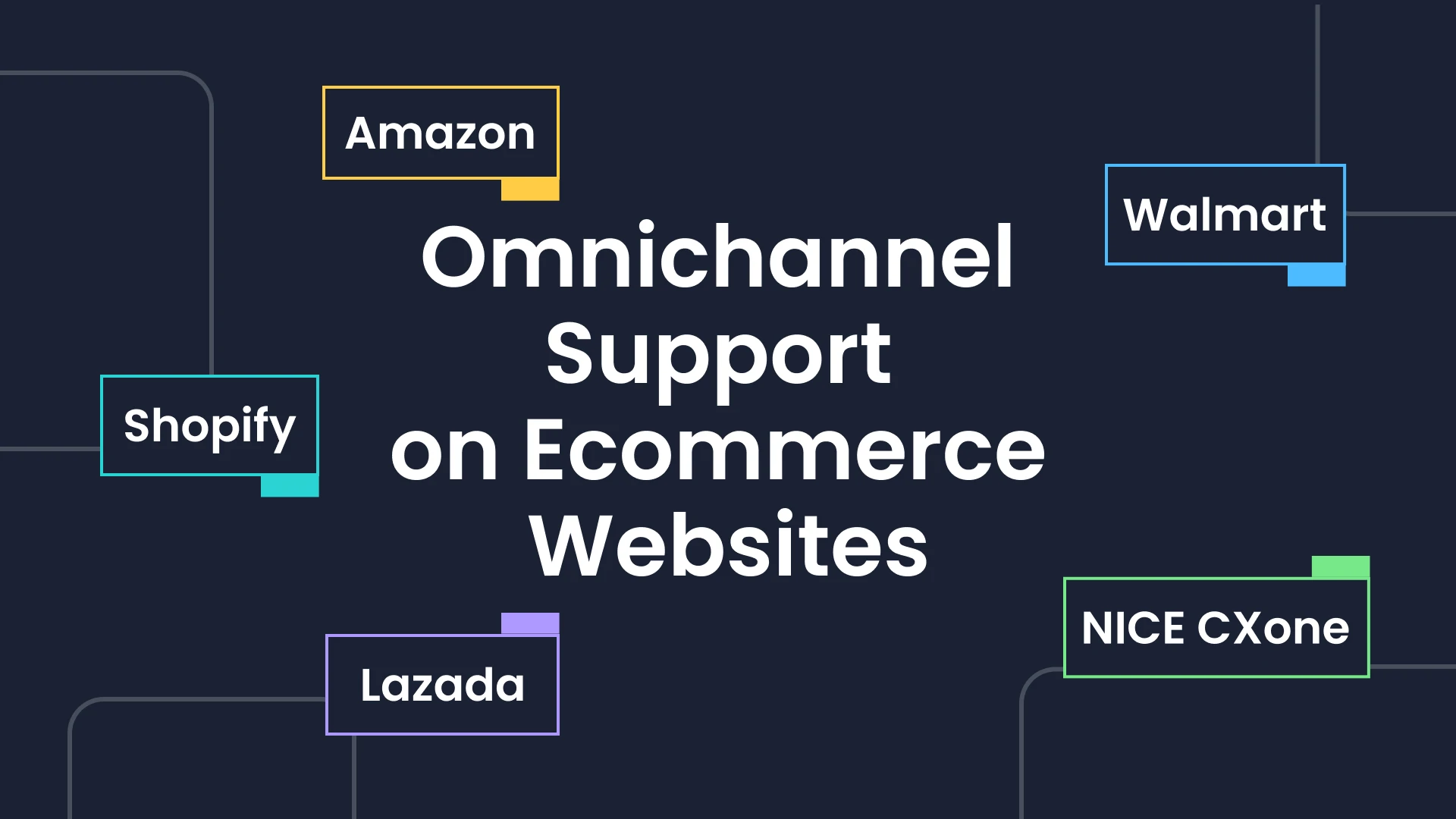 Omnichannel Support for E-commerce Websites: Amazon, Shopify, Walmart, and More