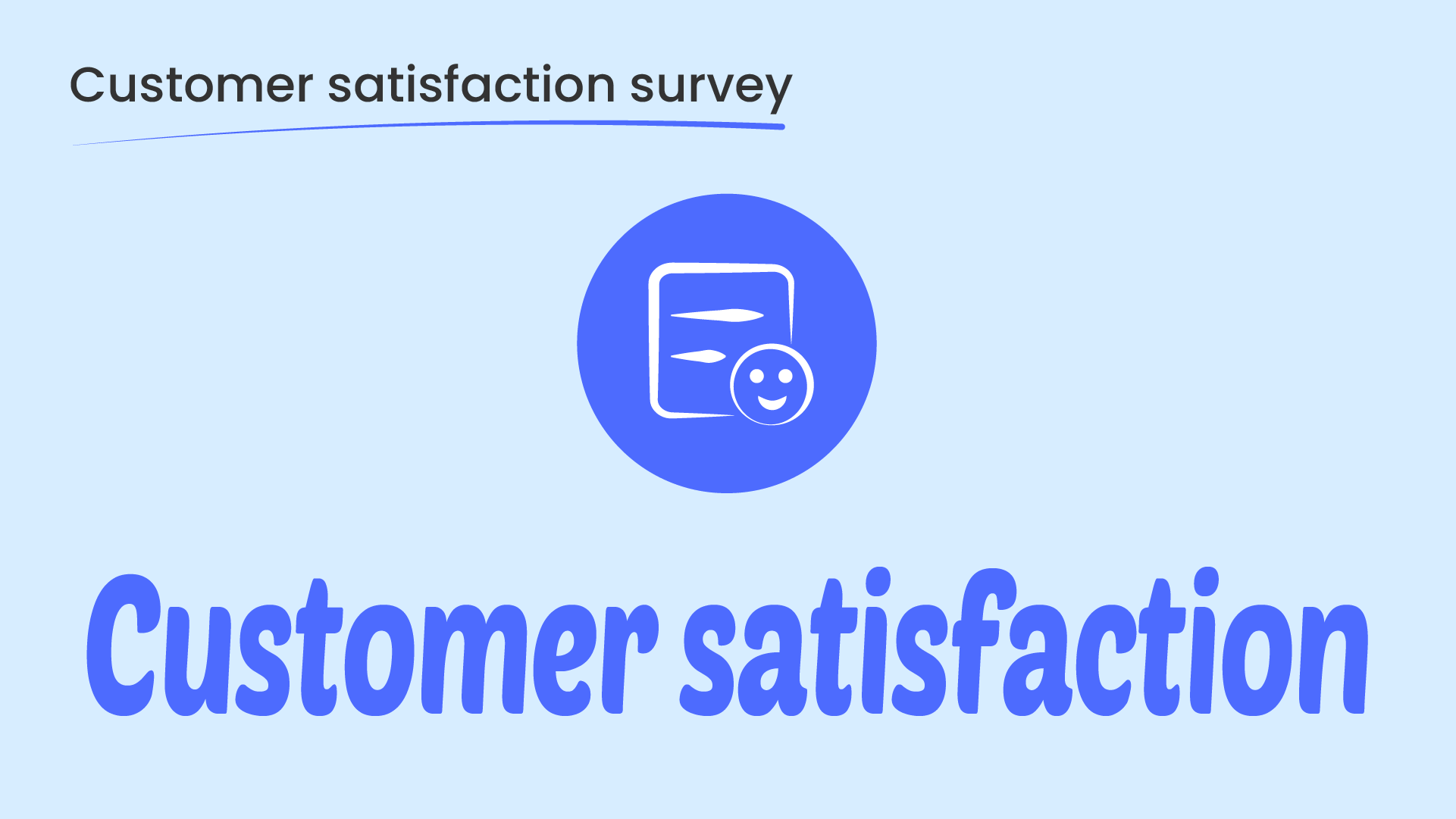 customer satisfaction survey