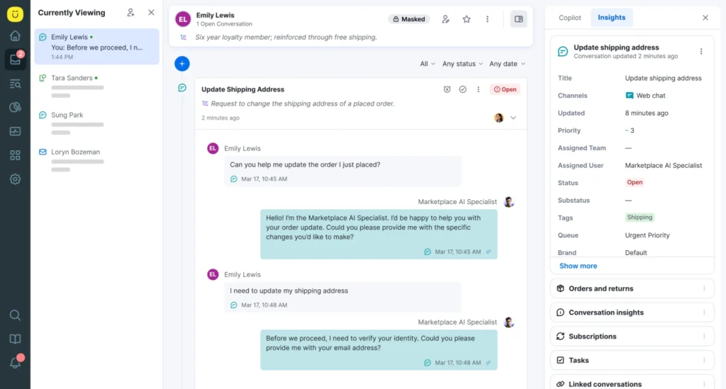 Kustomer Automate Instantly resolve customer issues across all channels with precise AI-powered conversations