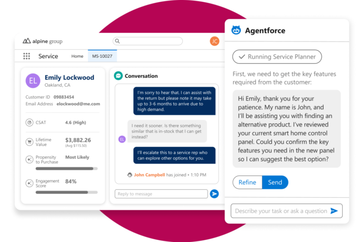 Salesforce Service Cloud Website 1